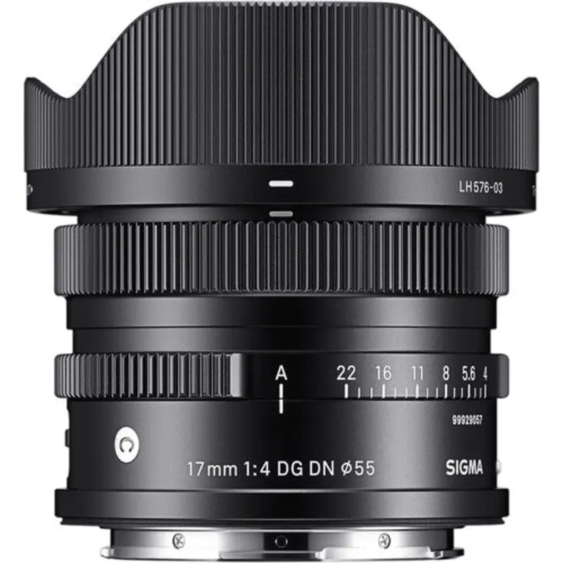 Sigma 17mm F4 DG DN Contemporary Lens (L-Mount) in 2 Colors