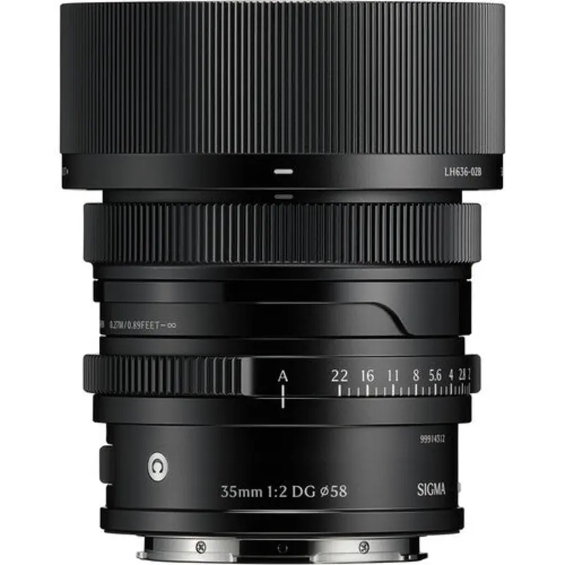 Sigma 35mm f/2 DG Contemporary Lens (L-Mount) in 2 Colors