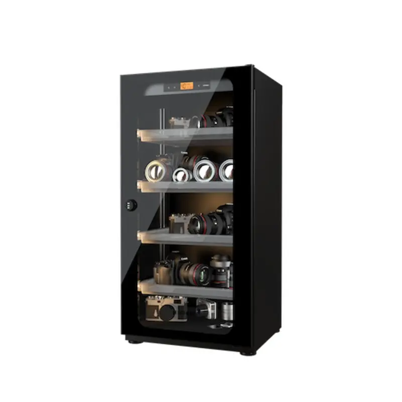 Lenthem DT-105D 108L Auto-Dehumidifier Digital Dry Cabinet (Black)