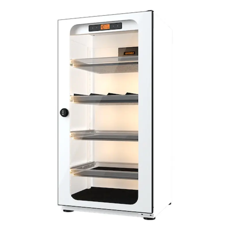 Lenthem DT-105D 108L Auto-Dehumidifier Digital Dry Cabinet (White)