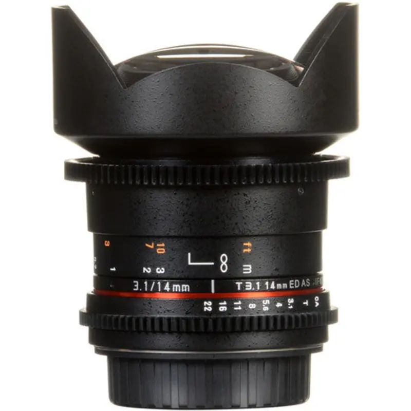 Samyang 14mm T3.1 VDSLRII Cine Lens for Canon EF