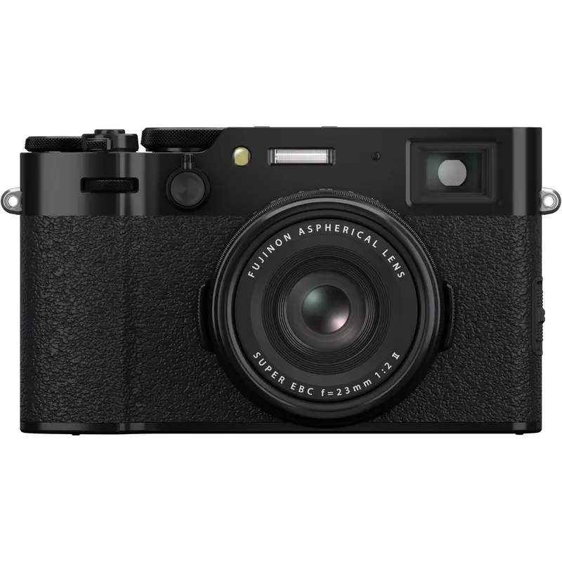 FUJIFILM X100VI Digital Camera (Black) with Delkin Black Rugged SD Card 99MB/S - 32 GB