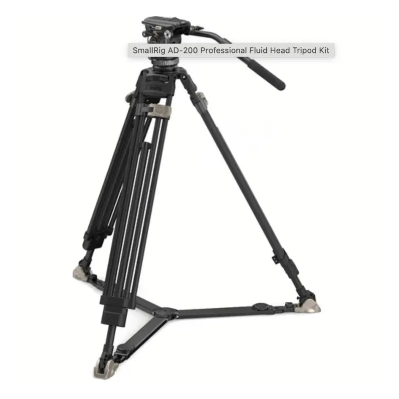 SmallRig AD-Pro8 Professional Fluid Head Tripod Kit