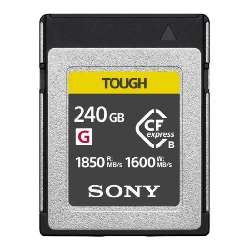 Sony CFexpress Type B Memory Card G series 240GB (CEB-G240T)