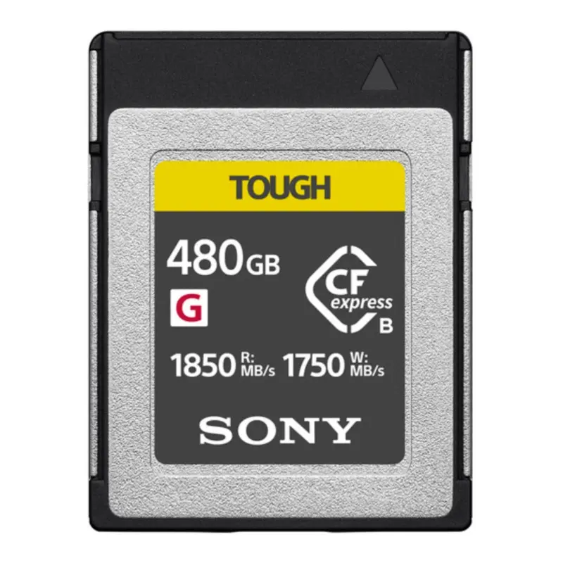 Sony CFexpress Type B Memory Card G series 480GB (CEB-G480T)
