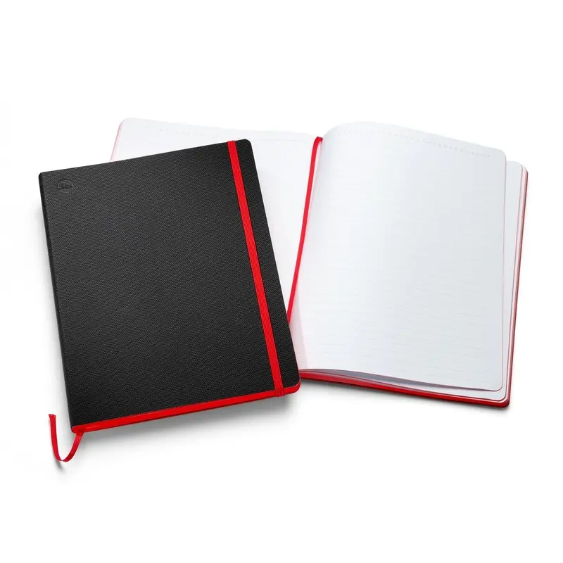 Leica Notebook - Special Format in Black Diamond Leather