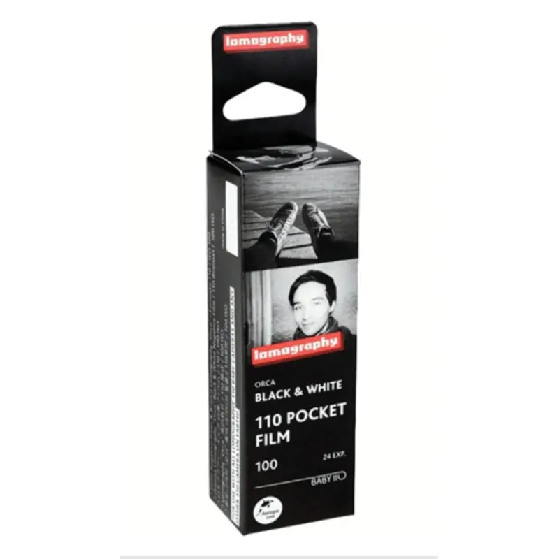 Lomography Orca Black and White Negative Film (110 Cartridge, 24 Exposures)