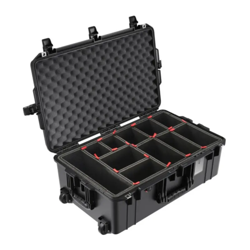 Pelican 1595AirWF Wheeled Hard Case (Black, 56.6L)