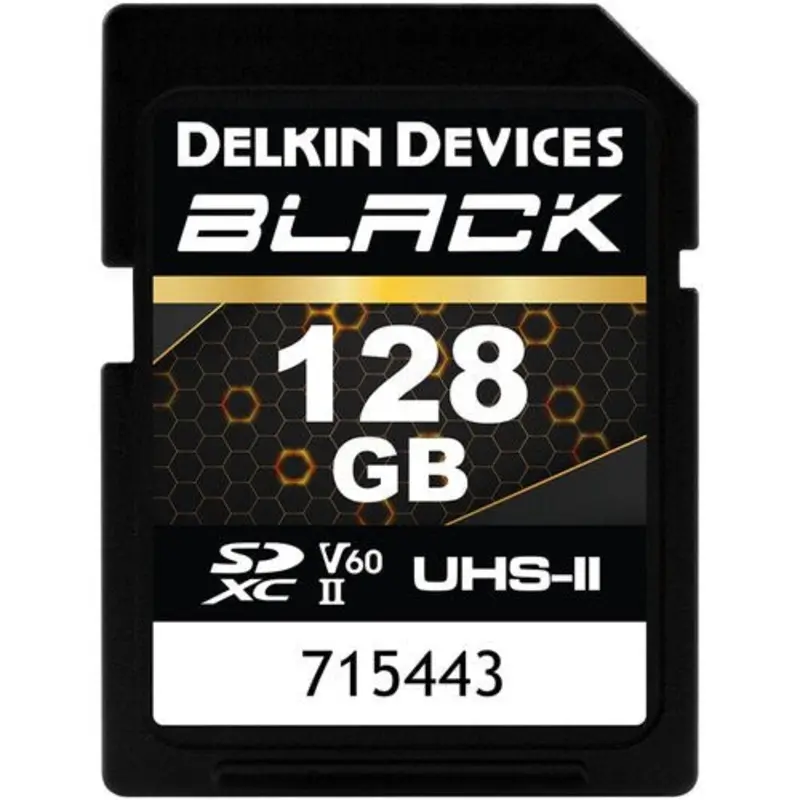 Delkin Devices BLACK UHS-II Rugged SD Card - 128gb