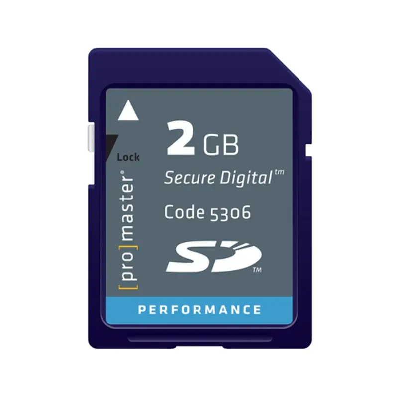 Promaster SD 2GB Performance UHS-I Memory Card