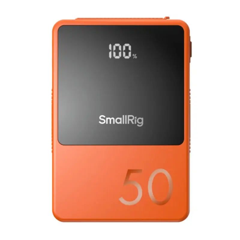 SmallRig VB50 Mini V-Mount Battery (50Wh, Orange)