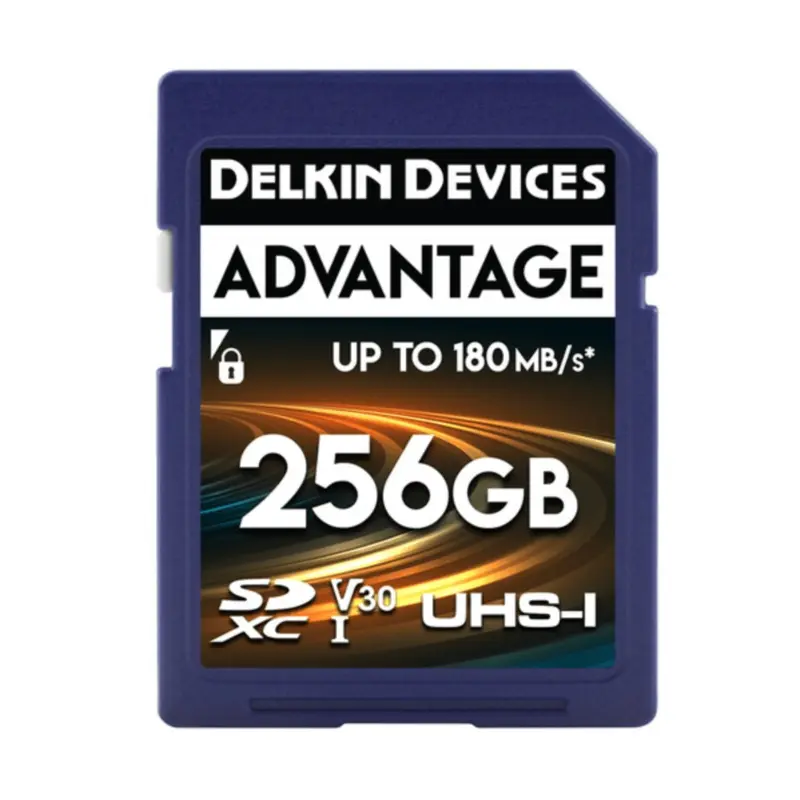 Delkin Devices 256GB ADVANTAGE UHS-I SDXC Memory Card