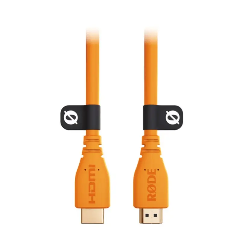 RODE HDMI 2.0 Cable (4.9', Orange)