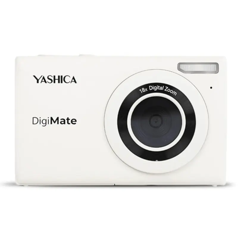 YASHICA DigiMate Digital Camera (Off White)
