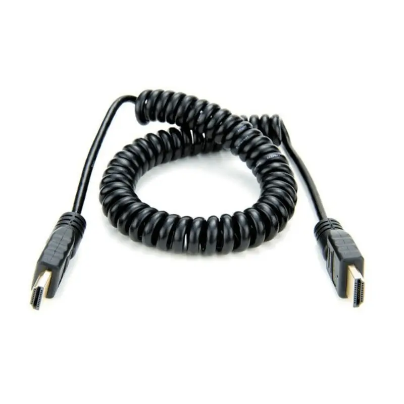 Atomos ATOMCAB011 Coiled Full HDMI to Full HDMI Cable (50-65cm)