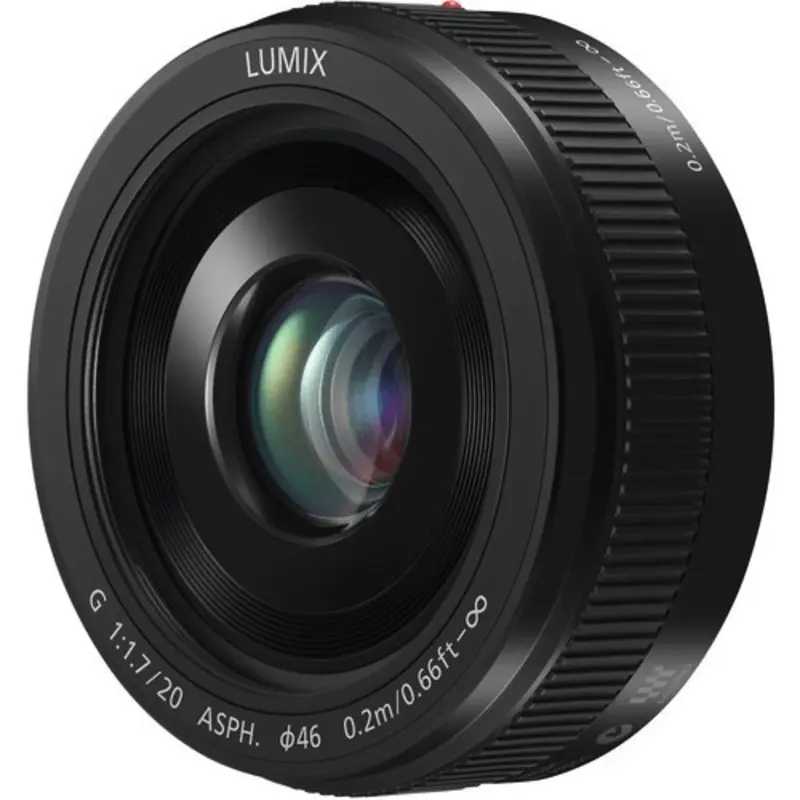 Panasonic Lumix G 20mm f/1.7 II ASPH Lens (Black)