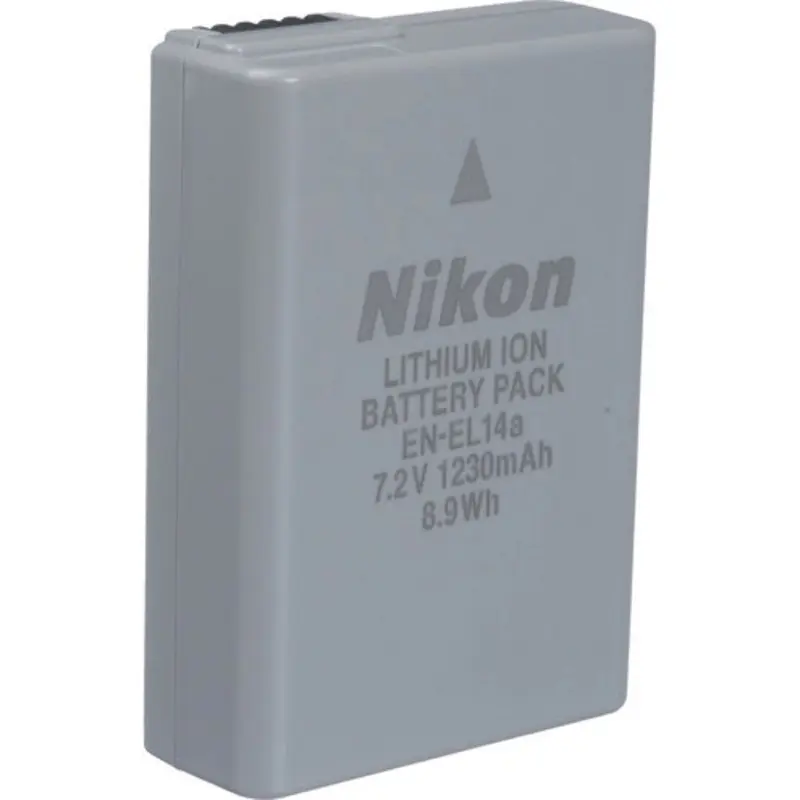 Nikon EN-EL14a Lithium Ion Battery