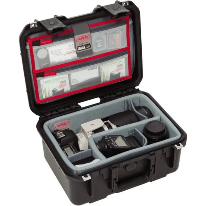 SKB iSeries 1309-6 Case with Think Tank-Designed Photo Dividers & Lid Organizer (Black)