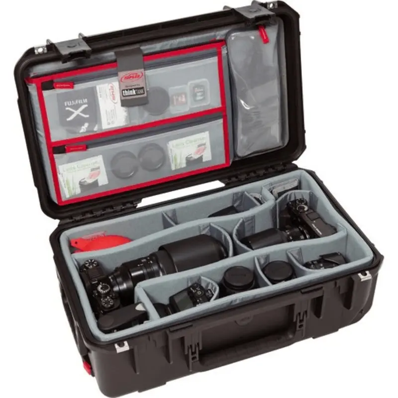 SKB iSeries 2011-7 Case with Think Tank-Designed Photo Dividers & Lid Organizer (Black)