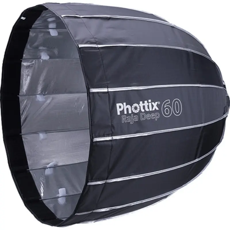 Phottix Raja Deep Quick-Folding Softbox 24" (60cm) With Bowens Style S-mount