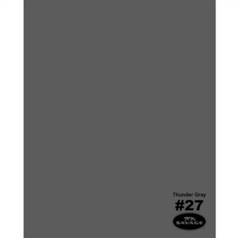 Savage Widetone Seamless Background Paper (Thunder Gray 86X12yds)