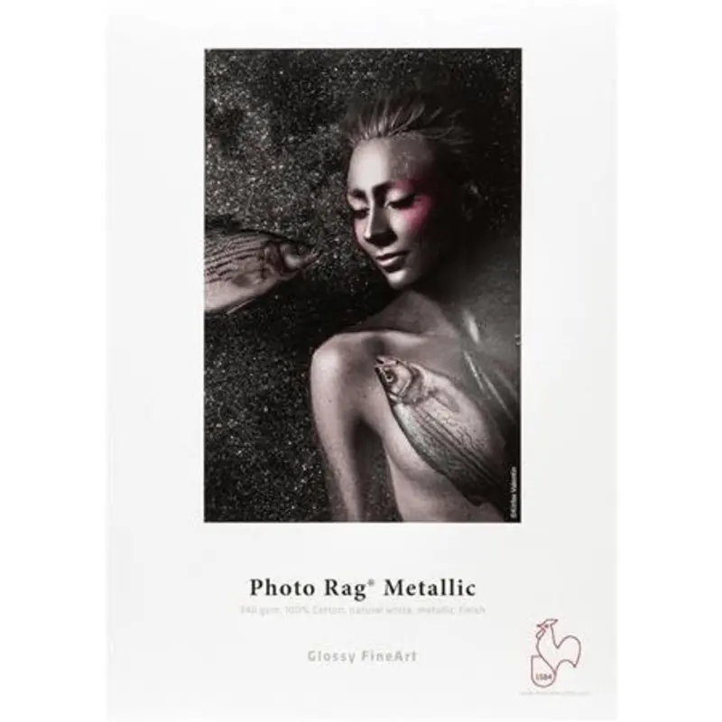 Hahnemuhle Photo Rag Metallic Paper (8.5 x 11", 25 Sheets)
