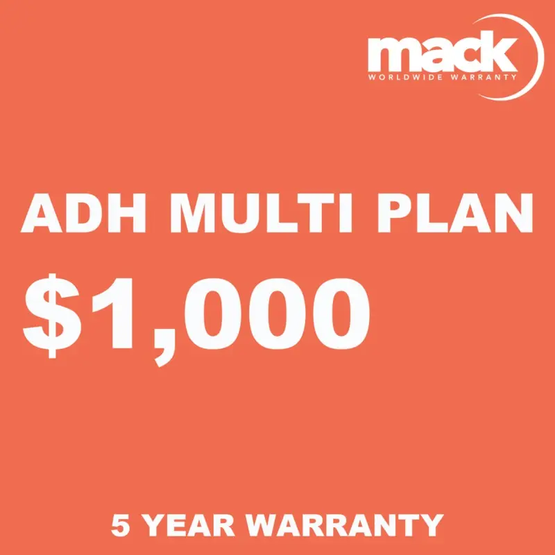MACK 5 Year ADH Multi Plan Warranty - Under $1,000