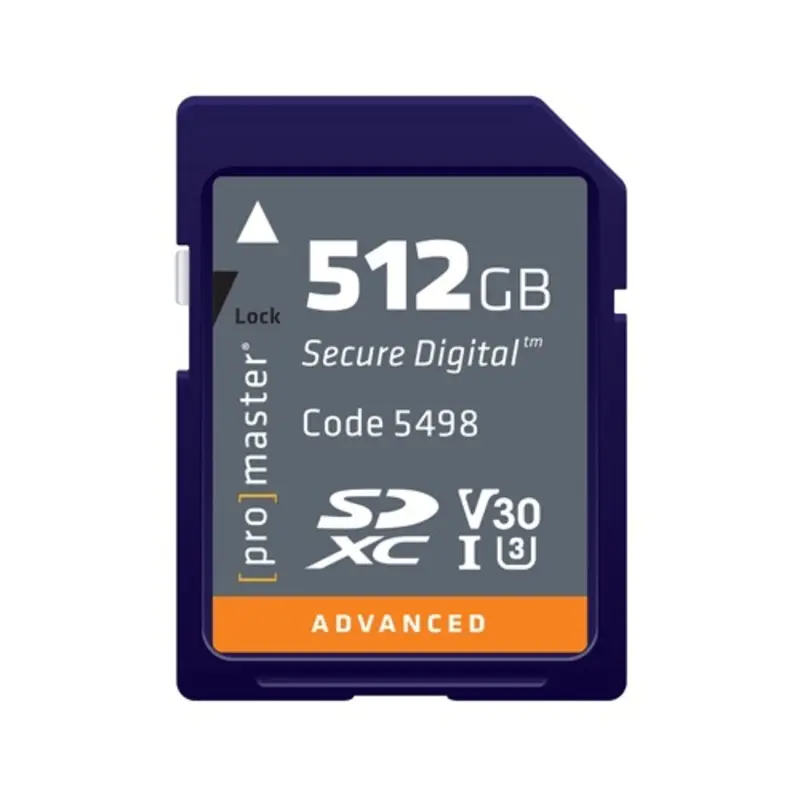 Promaster SDXC 512GB Advanced