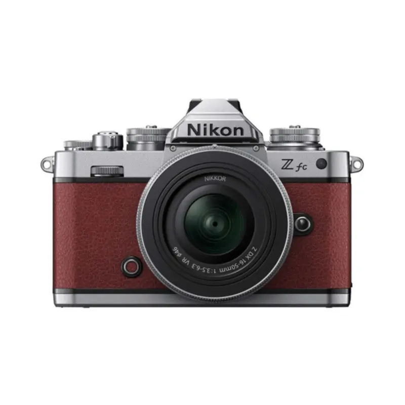Nikon Zfc Mirrorless Camera with 16-50mm f/3.5-6.3 Lens (Crimson Red)