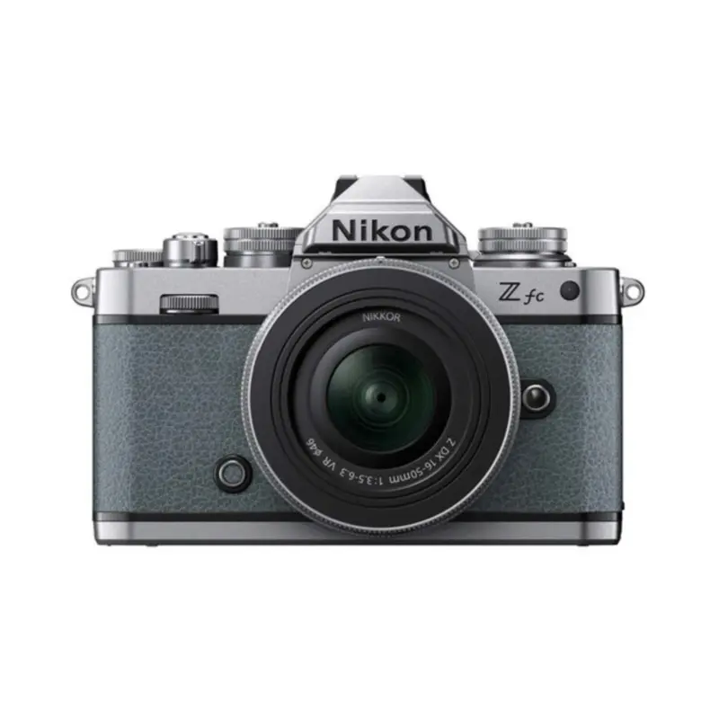 Nikon Zfc Mirrorless Camera with 16-50mm f/3.5-6.3 Lens (Chalk Blue)