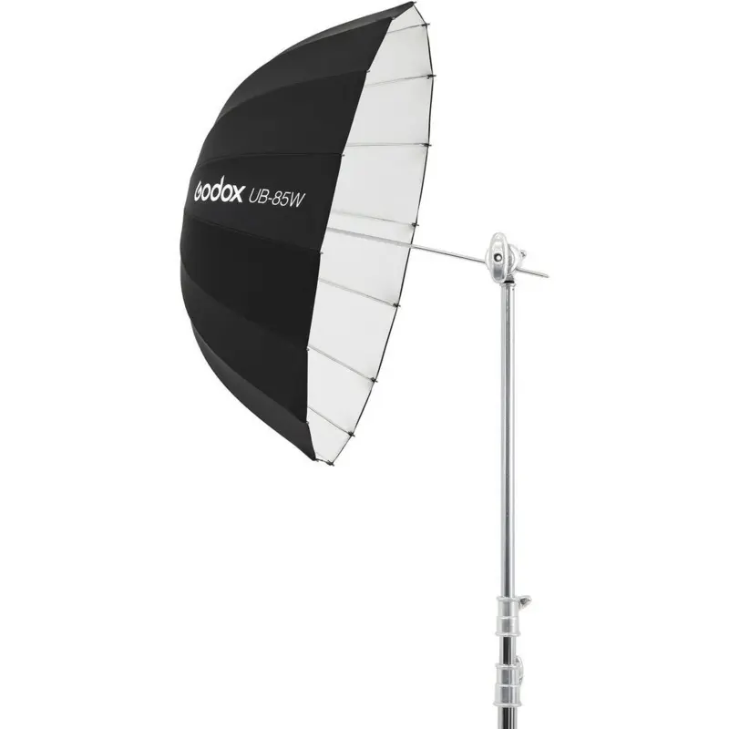 GODOX 33.5" (85CM) WHITE PARABOLIC UMBRELLA