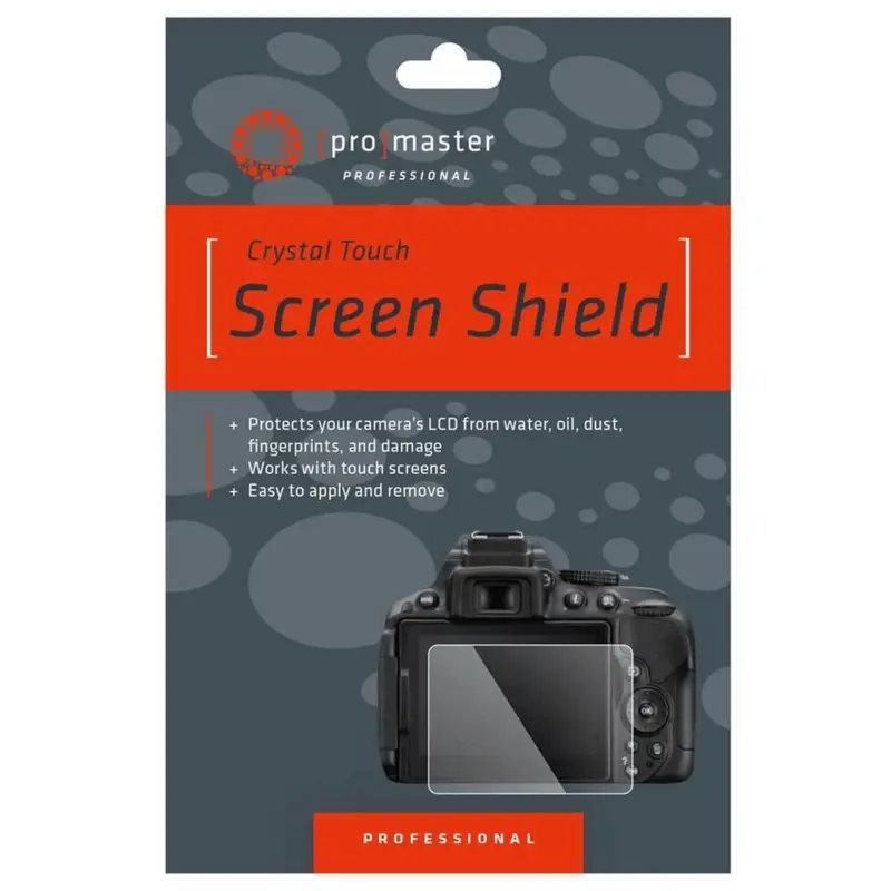 Promaster Crystal Touch Screen Shield - Canon R6