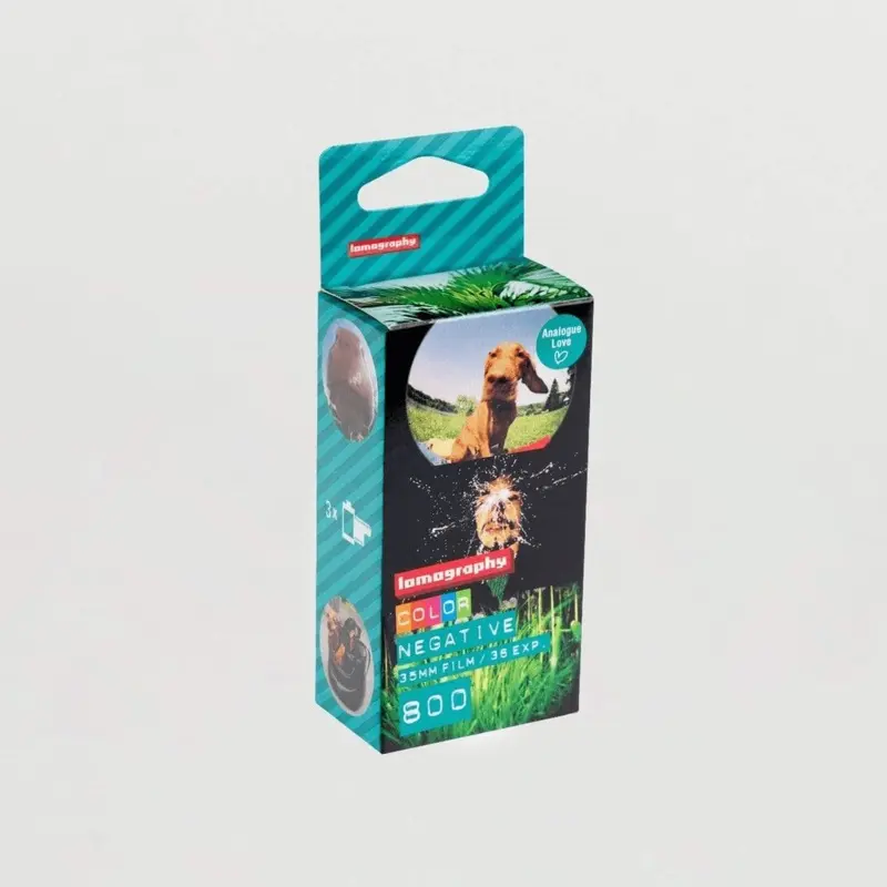 Lomography Color 800 35mm Film - 36 Exposures, 3-Pack