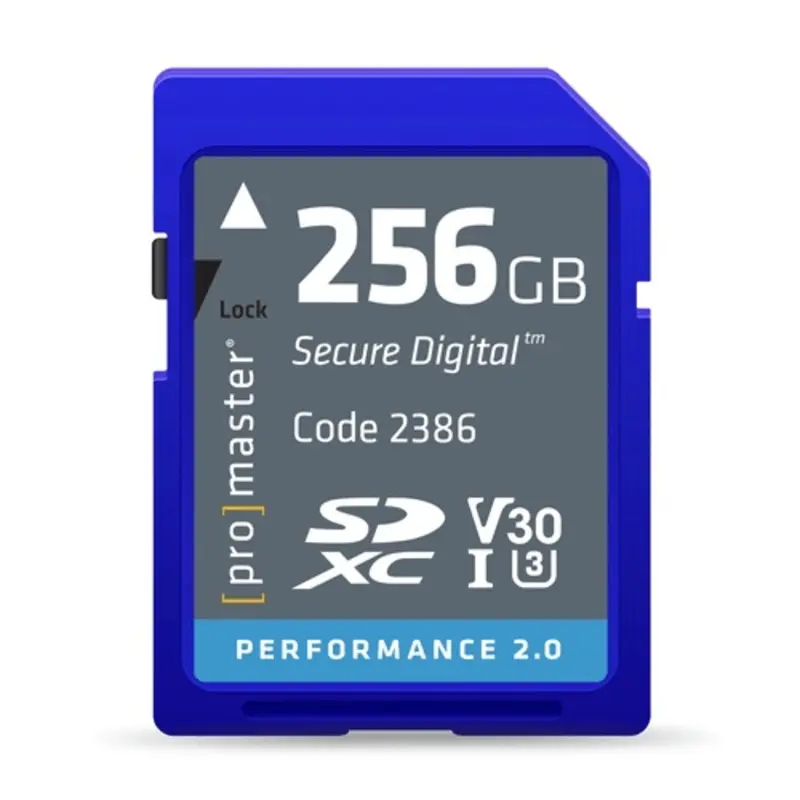 Promaster SDXC 256GB Performance 2.0