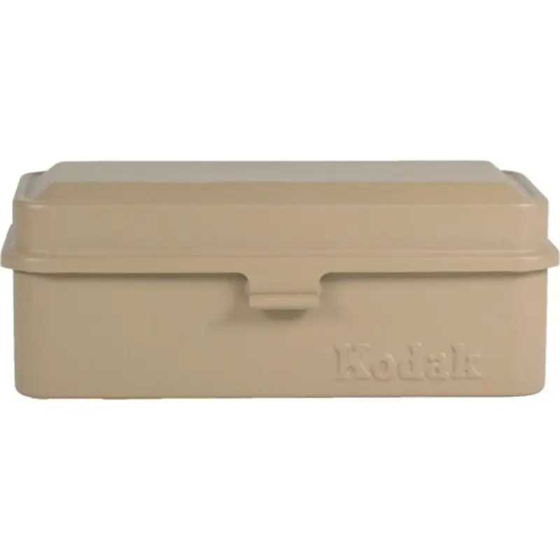 Kodak Steel 120/135mm Film Case (Beige Lid/Beige Body)