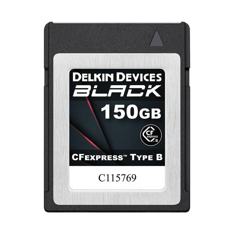 Delkin Devices BLACK 150 GB CFexpress Type B Memory Card
