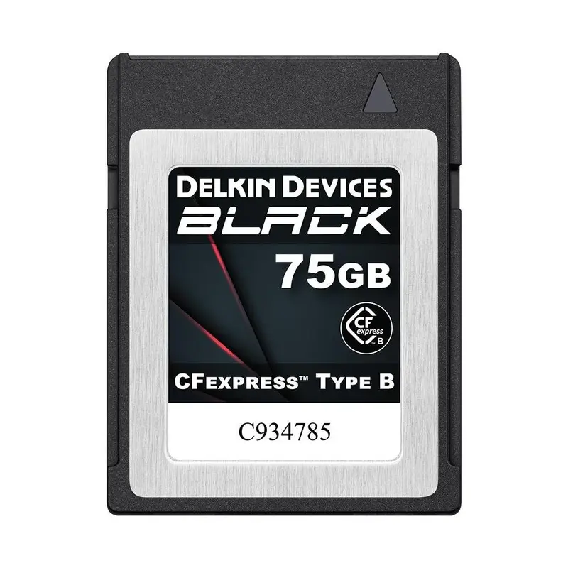 Delkin Devices BLACK 75 GB CFexpress Type B Memory Card
