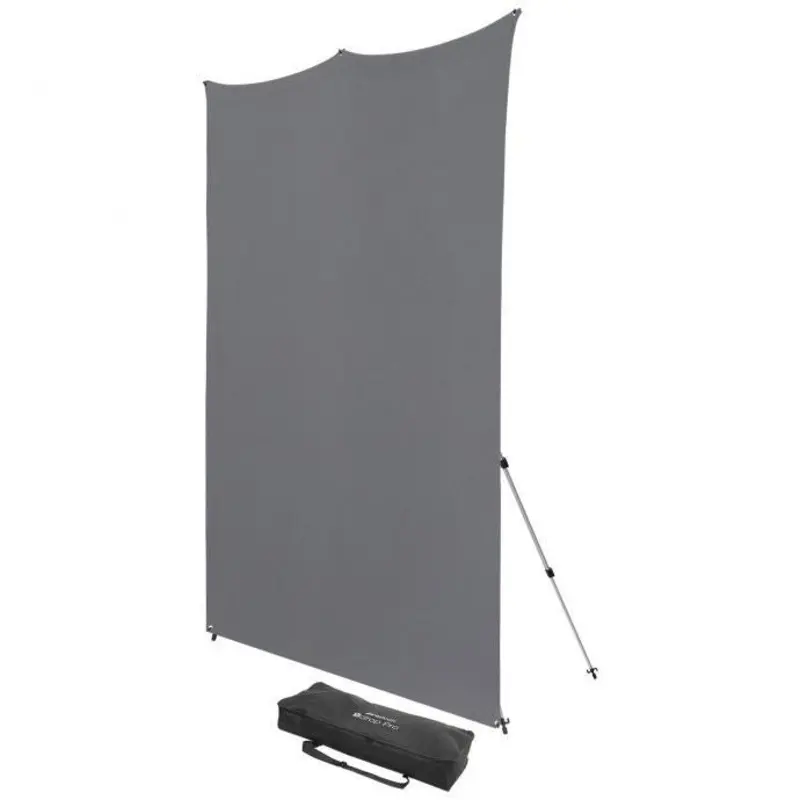 Westcott X-Drop Pro Wrinkle-Resistant Backdrop Kit - Neutral Gray (8 x 8)