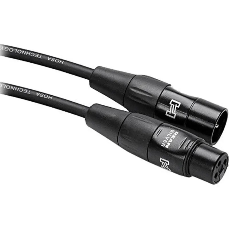 Hosa Technology HMIC-015 Pro Microphone Cable 3-Pin XLR Female to 3-Pin XLR Male (15)