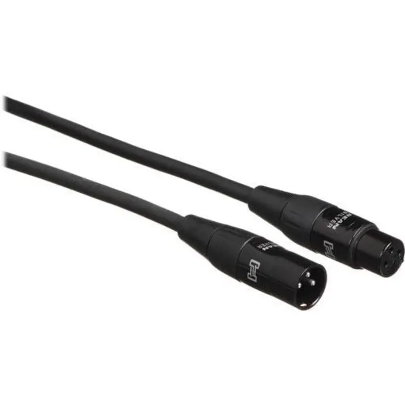 Hosa Technology Pro REAN XLR Male to XLR Female Microphone Cable (25, Black)