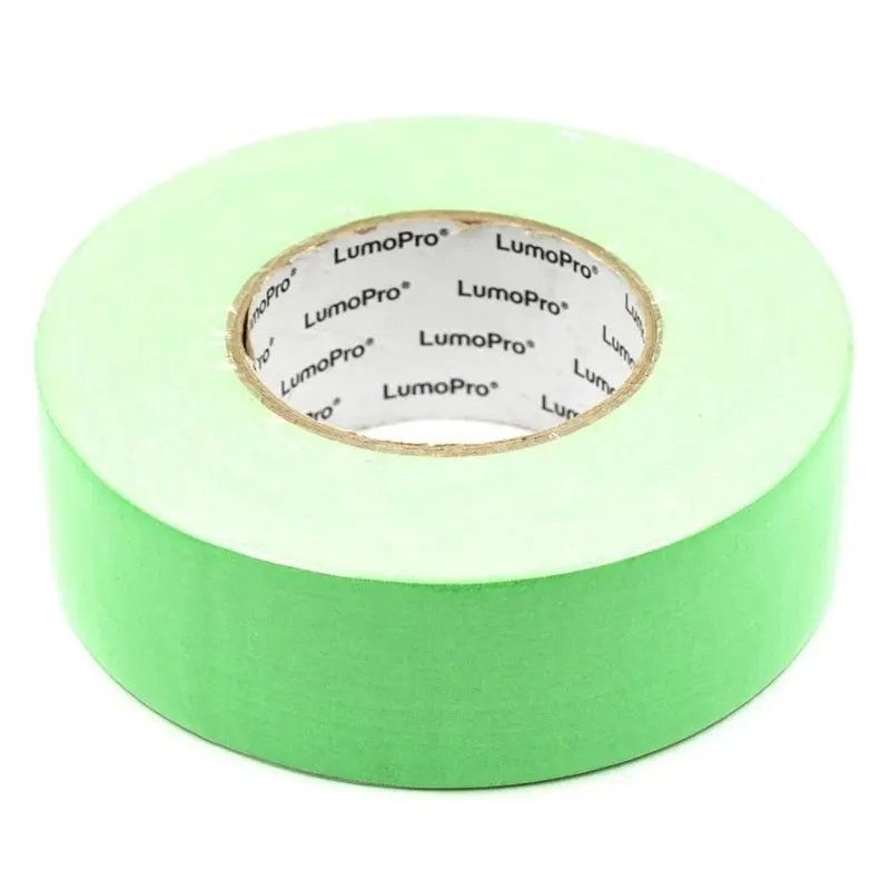 Lumopro Fluorescent Green 2 X 55yd Gaffer Tape