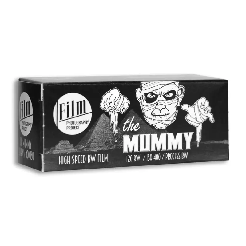 FPP The Mummy 400 B&W Film - 120 Roll