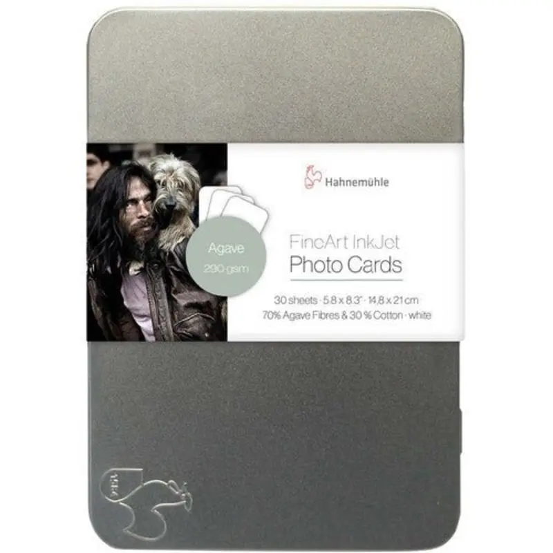 Hahnemuhle Agave FineArt InkJet Photo Cards (4x6, 30 Sheets)