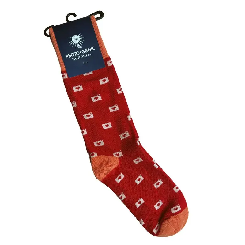 Photogenic Supply Co. PhotoLove Socks - Red