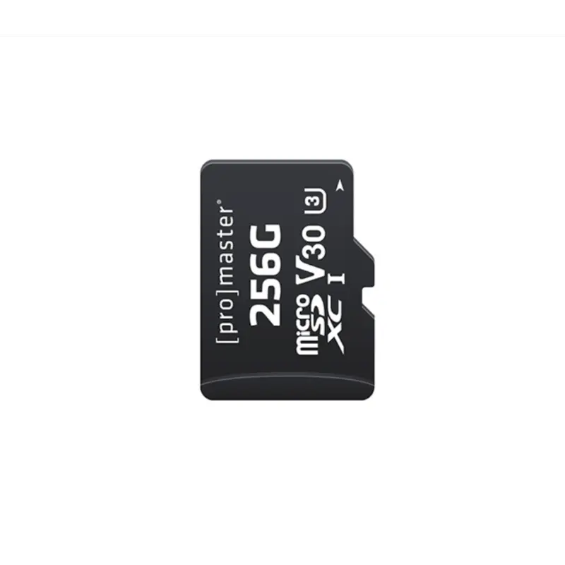 Promaster Micro SDXC 256GB Advanced UHS-I V30 Memory Card