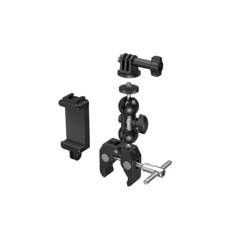 SmallRig Crab-Shaped Super Clamp with Ballhead Magic Arm
