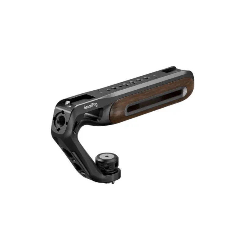 SmallRig Wooden Top Handle with 1/4''-20 and ARRI 3/8''-16 Locating Screw