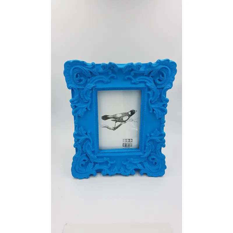 Sixtrees 4x6 Baroque Deep Ocean Blue