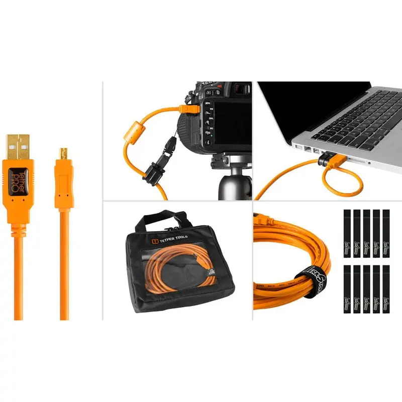 TETHER STARTER KIT MICRO-B CABLE