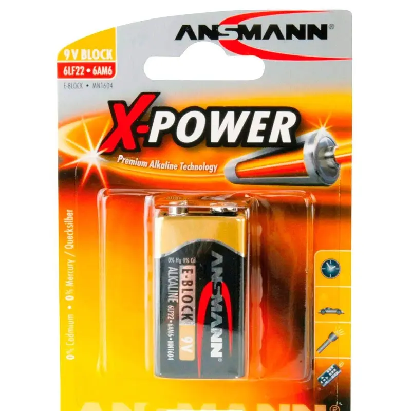 Ansmann 9 Volt Battery (3380)